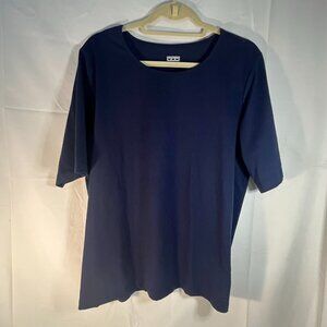 Women's T-Shirt Navy Blue XL Blairs Americas Sweetheart Cotton Blend Worn Once